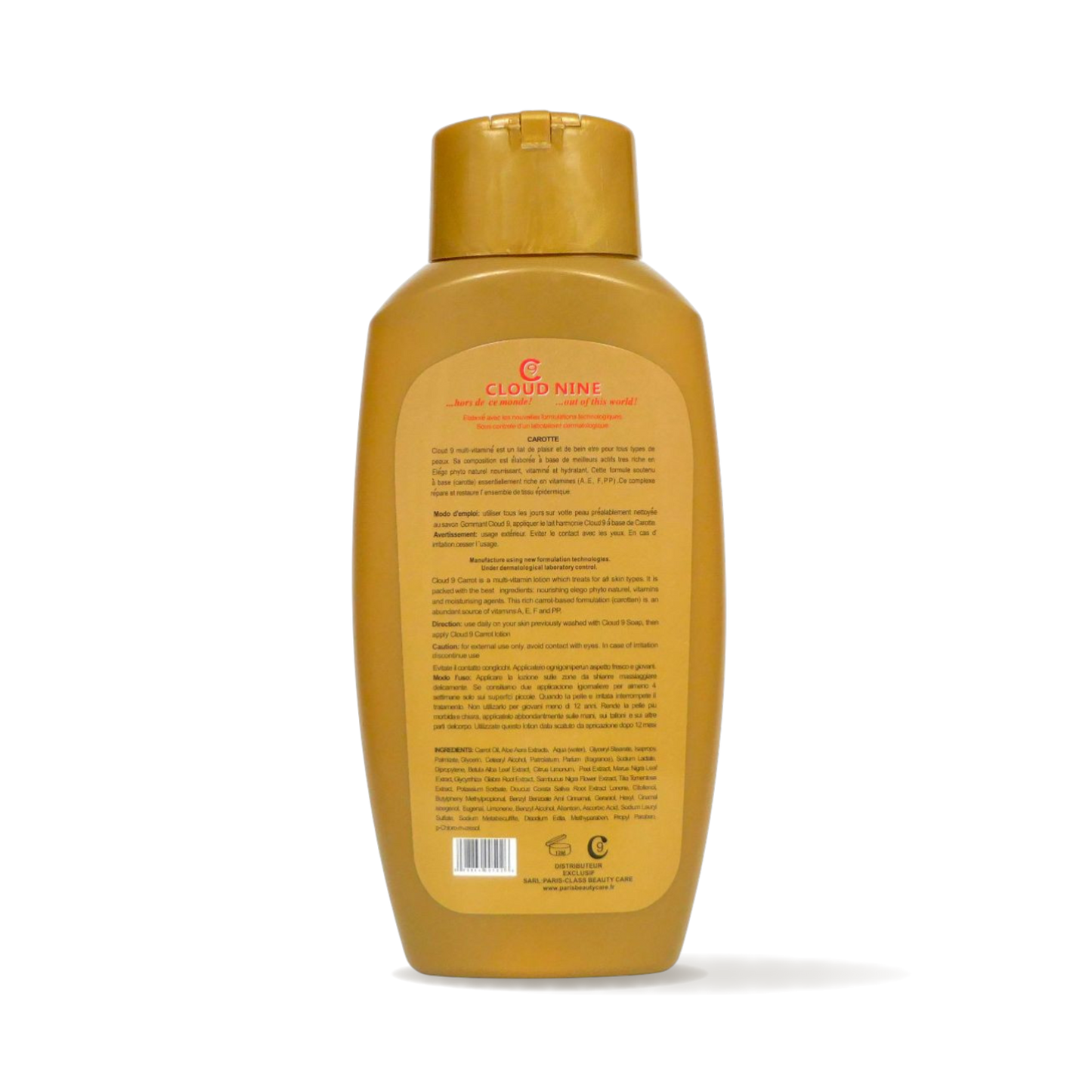 Cloud Nine Carrot Lotion