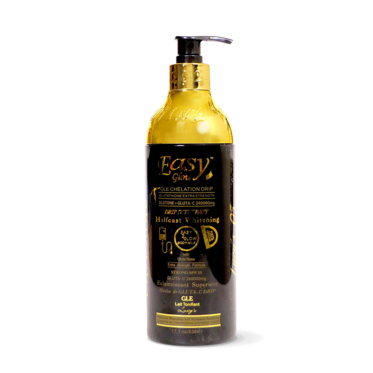 Easy Glow GLE Chelation Drip Halfcast Whitening Body Milk