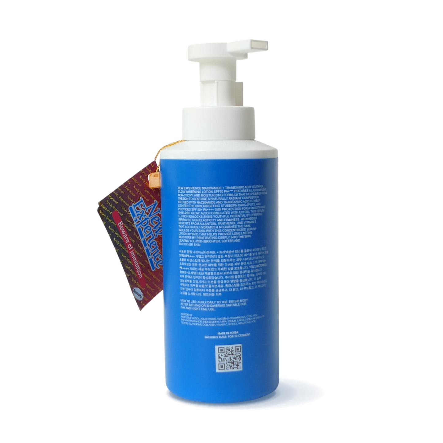 New Experience Niacinamide & Tranexamic Body Lotion — Stage 2