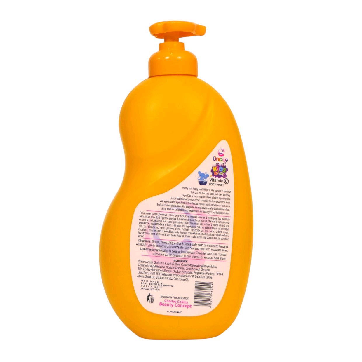 Unique Kids and Teens vitamin C Body Lotion