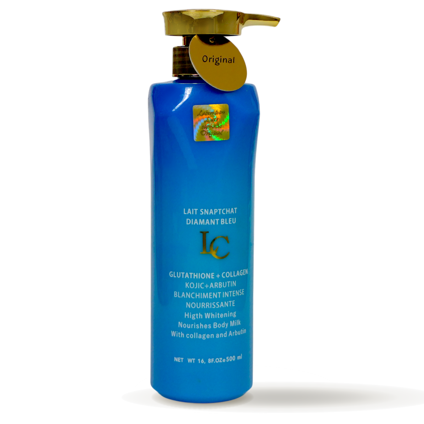 Snapchat Blue Lotion