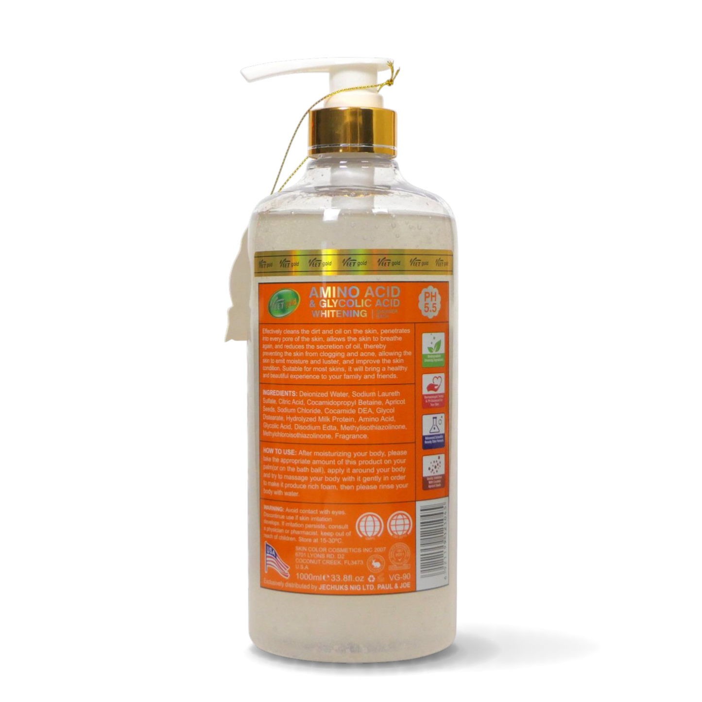 Veetgold Amino Acid Shower Gel