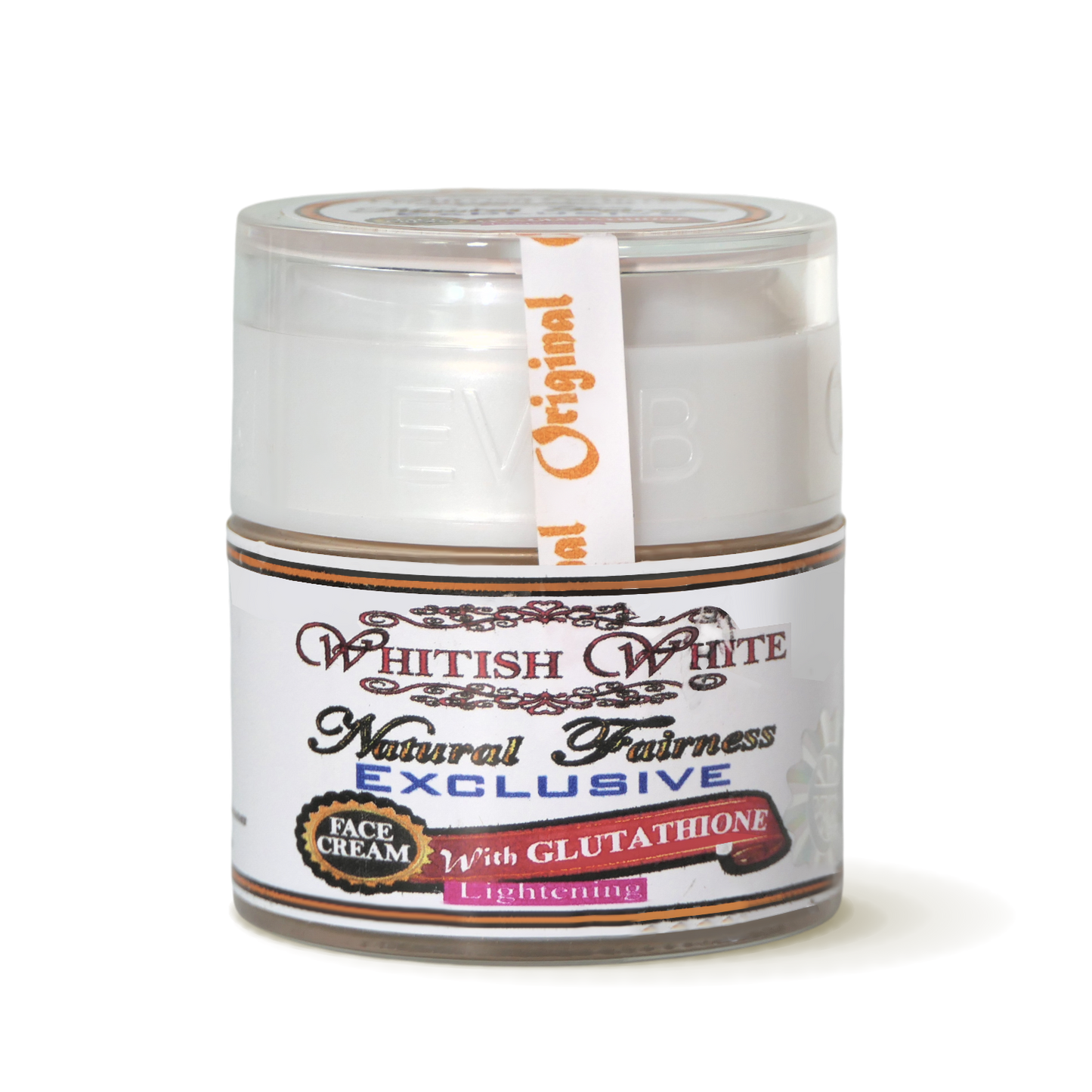 Whitish White Natural Fairness Exclusive Face Cream with Glutathione
