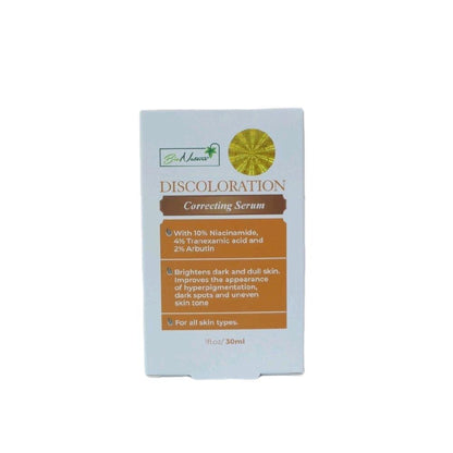 BioNature Discoloration Correcting Serum with 10% Niacinamide 4% Tranexamic Acid & 2% Arbutin 30ml