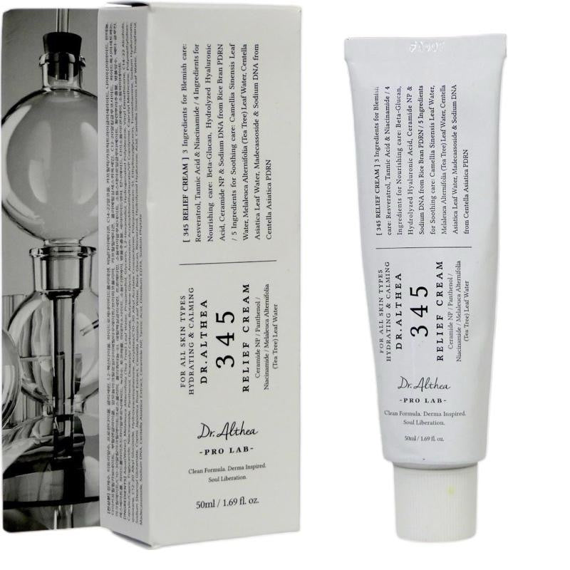 345 Relief Cream 50ml - Hydrating & Soothing Formula for All Skin Types - Gentle & Effective