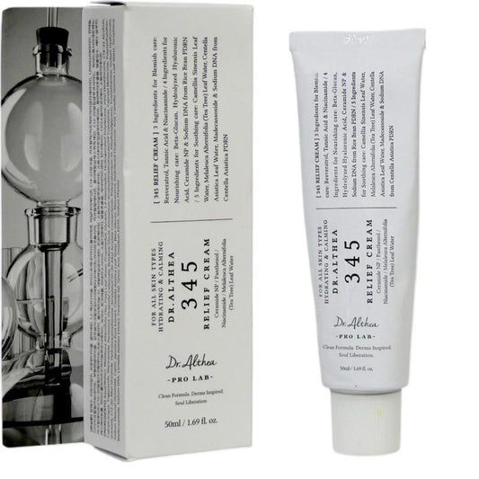 345 Relief Cream 50ml - Hydrating & Soothing Formula for All Skin Types - Gentle & Effective