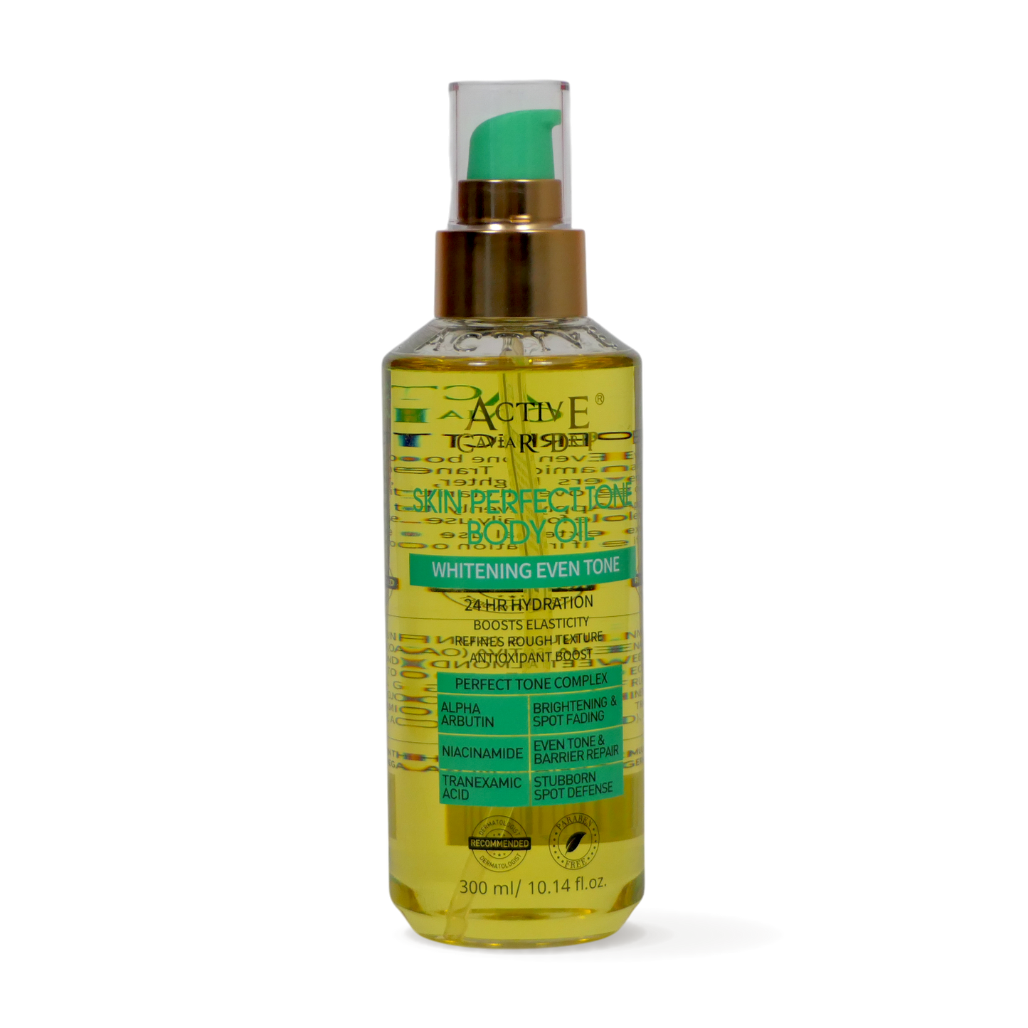 Active Caviar Skin Perfect Tone Body Oil – Whitening Even Tone