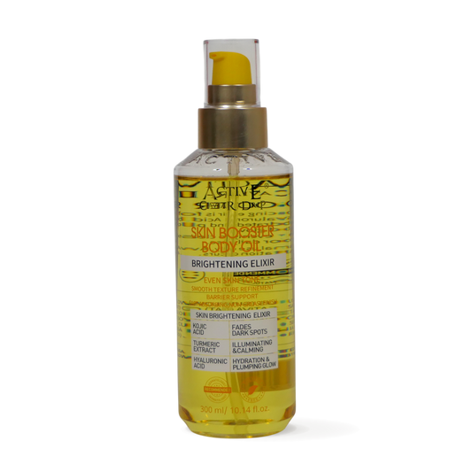 Active Caviar Skin Booster Body Oil – Brightening Elixir (Kojic Acid, Turmeric & Hyaluronic Acid)