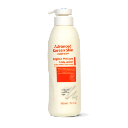 Advanced Korean Skin Bright & Moisture Body Lotion — 3‑in‑1 Glow Formula