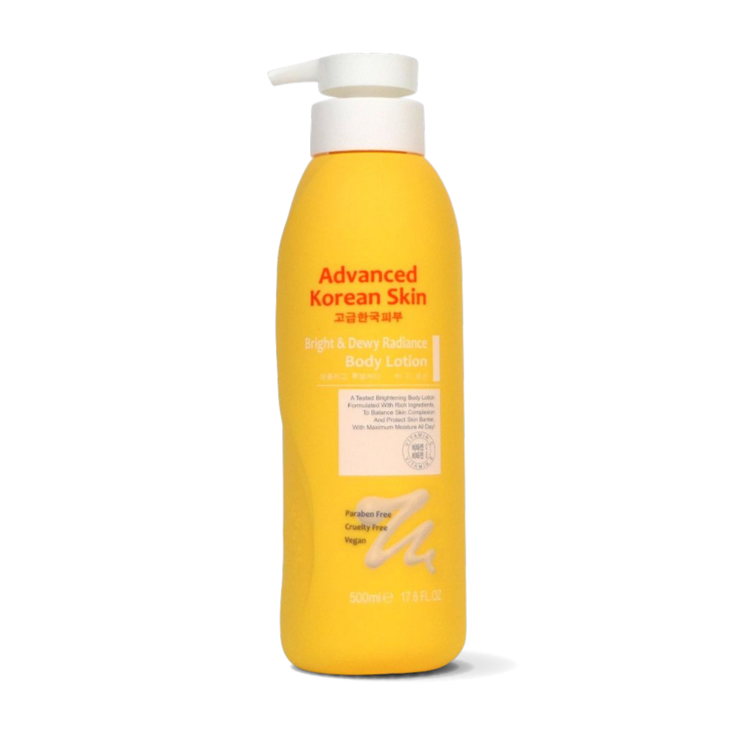 Advanced Korean Skin Bright & Dewy Radiance Body Lotion — 3‑in‑1 Glow Formula