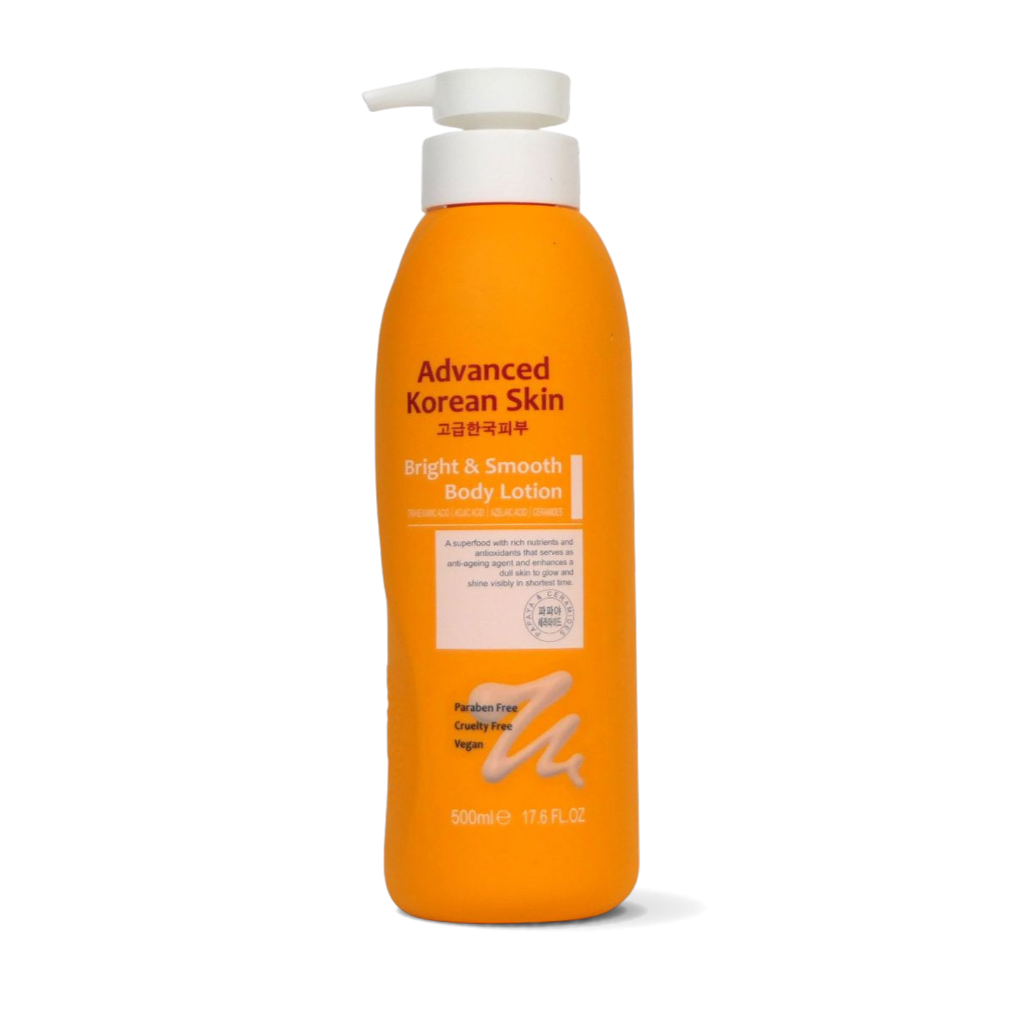 Advanced Korean Skin Bright & Smooth Body Lotion — 3‑in‑1 Glow Formula