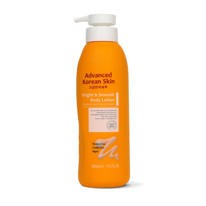 Advanced Korean Skin Bright & Smooth Body Lotion — 3‑in‑1 Glow Formula