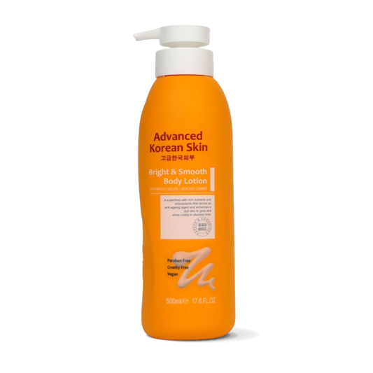 Advanced Korean Skin Bright & Smooth Body Lotion — 3‑in‑1 Glow Formula