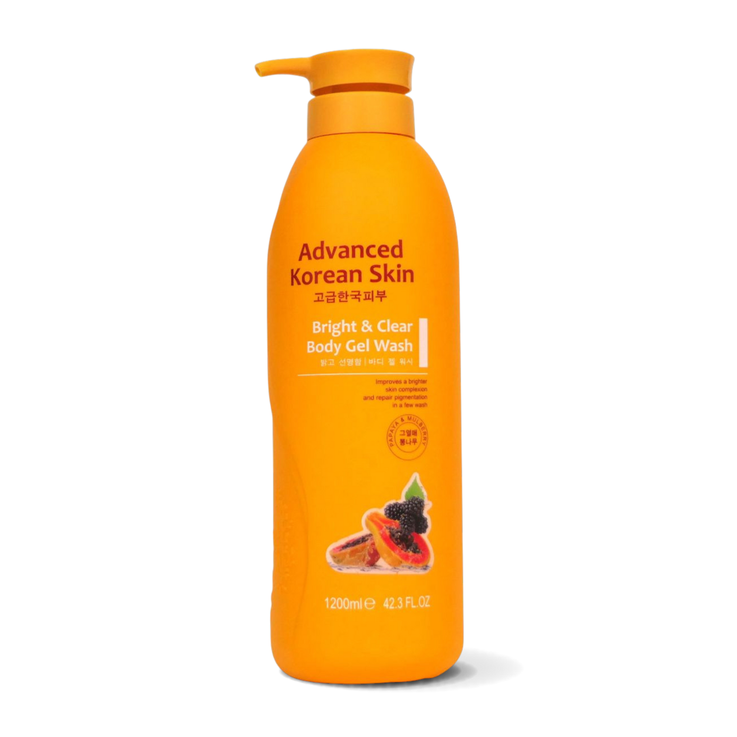 Advanced Korean Skin Bright & Clear Body Gel Wash — Radiant Cleanse & Glow