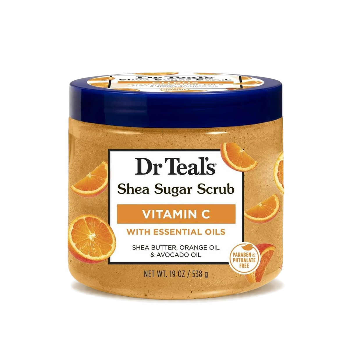 Dr teals scrub Shea SugarScrub 454g