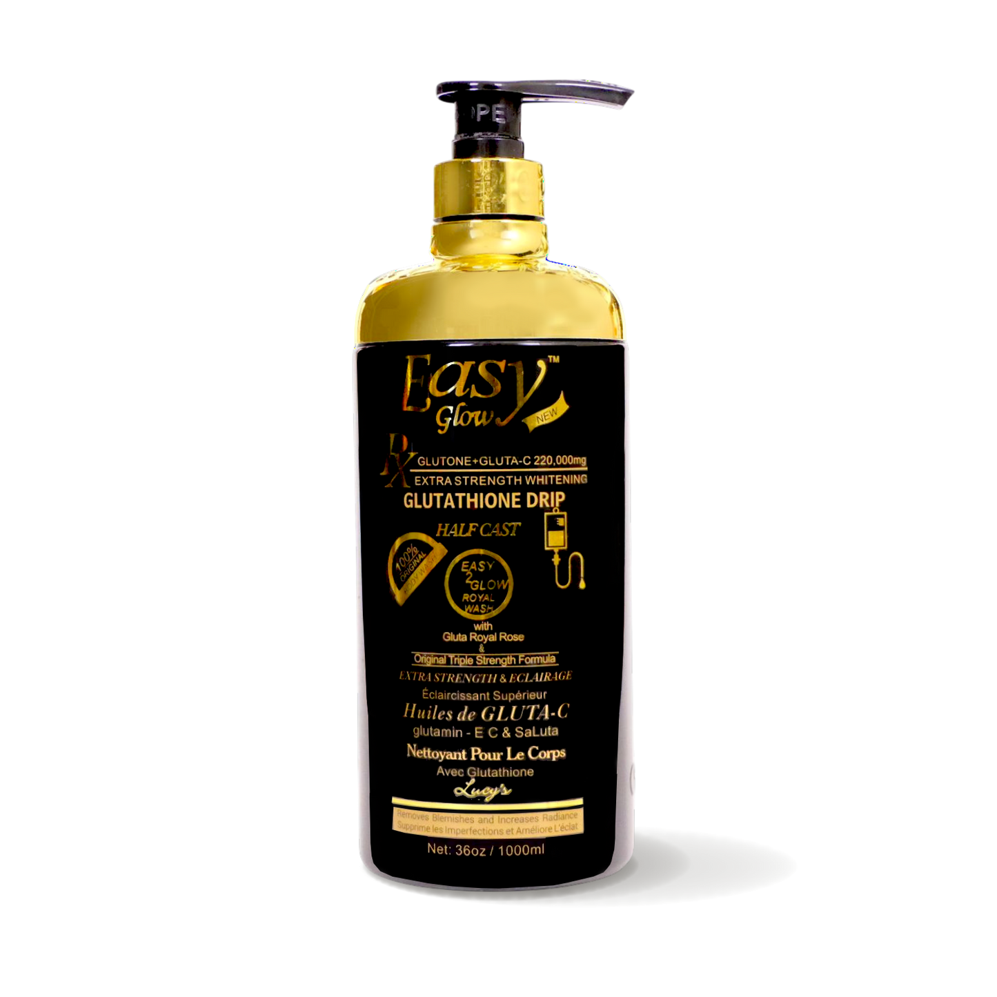 Easy Glow Glutathione Drip Halfcast Whitening Body Wash