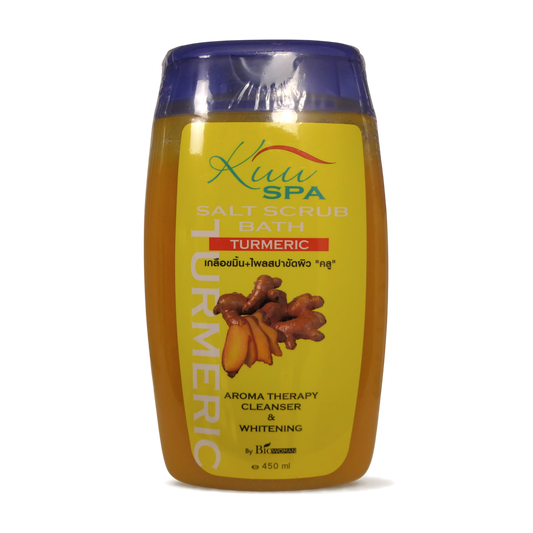 Kuu Spa Turmeric Salt Scrub Bath – 450 ml