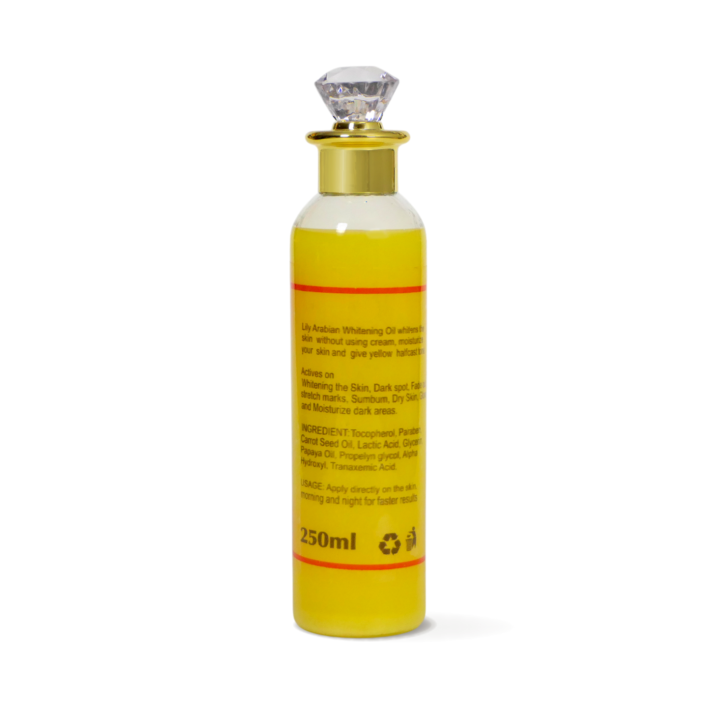 Lily White Arabian Whitening Oil - 250 ml