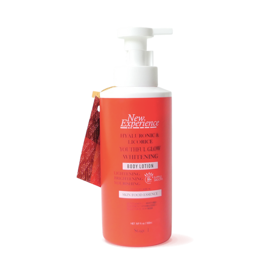 New Experience Hyaluronic & Licorice Youthful Glow Body Lotion — Stage 1