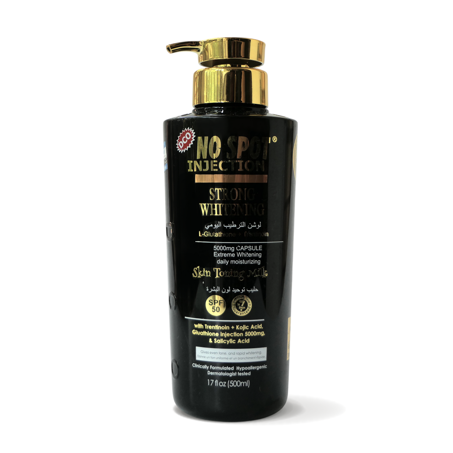 No Spot Injection Strong Whitening Skin Toning Milk
