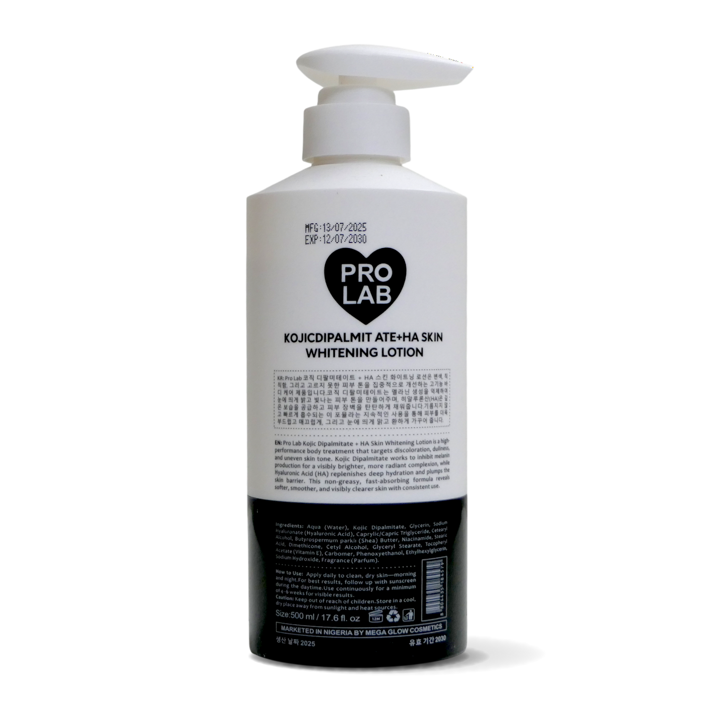 PROLAB Kojic Dipalmitate + Haluoric Acid Skin Whitening Lotion