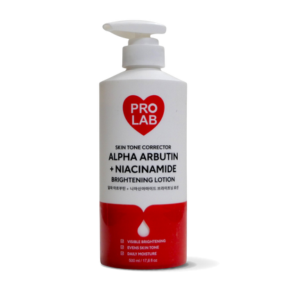 PROLAB Alpha Arbutin + Niacinamide Brightening Lotion — Skin Tone Corrector