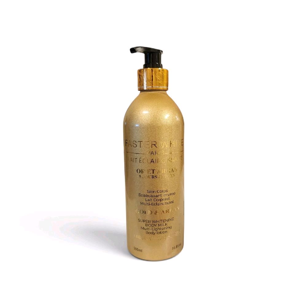 Faster White Gold & Argan Body Lotion