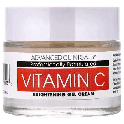 Advanced clinicals vitamin C Brightening gel face cream