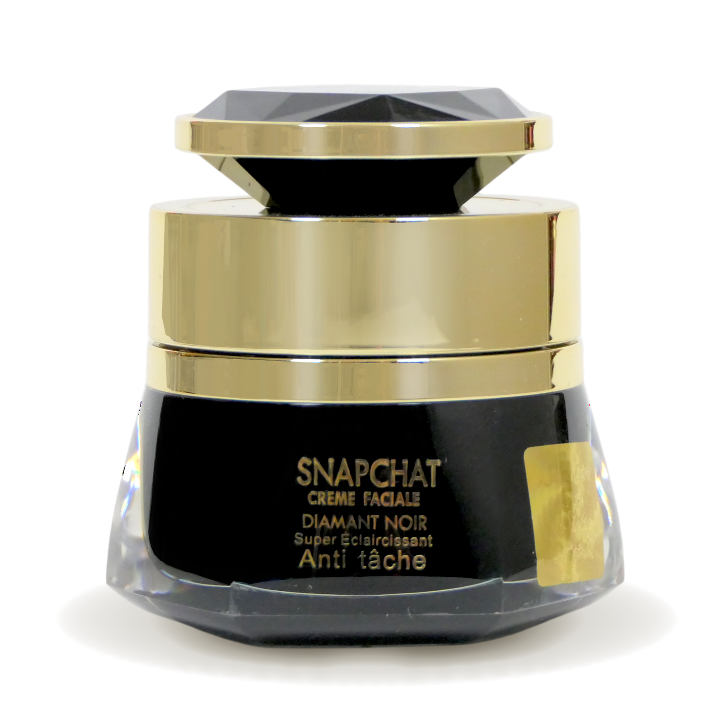 Snapchat Black Face Cream