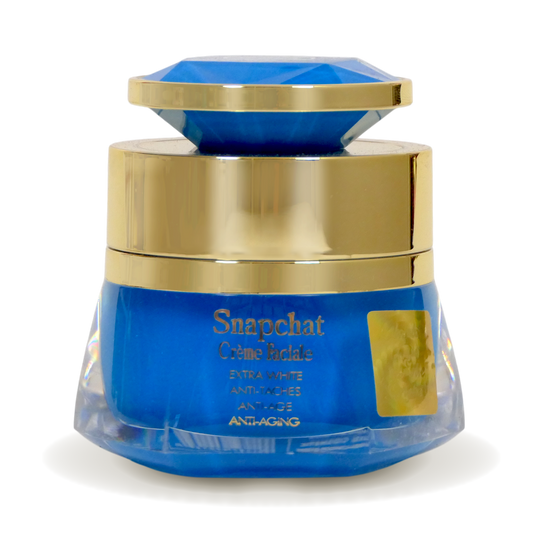 Snapchat Blue Face Cream