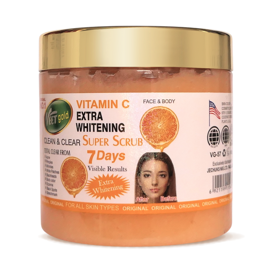 Veetgold Vitamin C face and body Scrub 650g