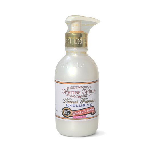 Whitish White Natural Fairness Exclusive Body Milk with Glutathione – 250 ml
